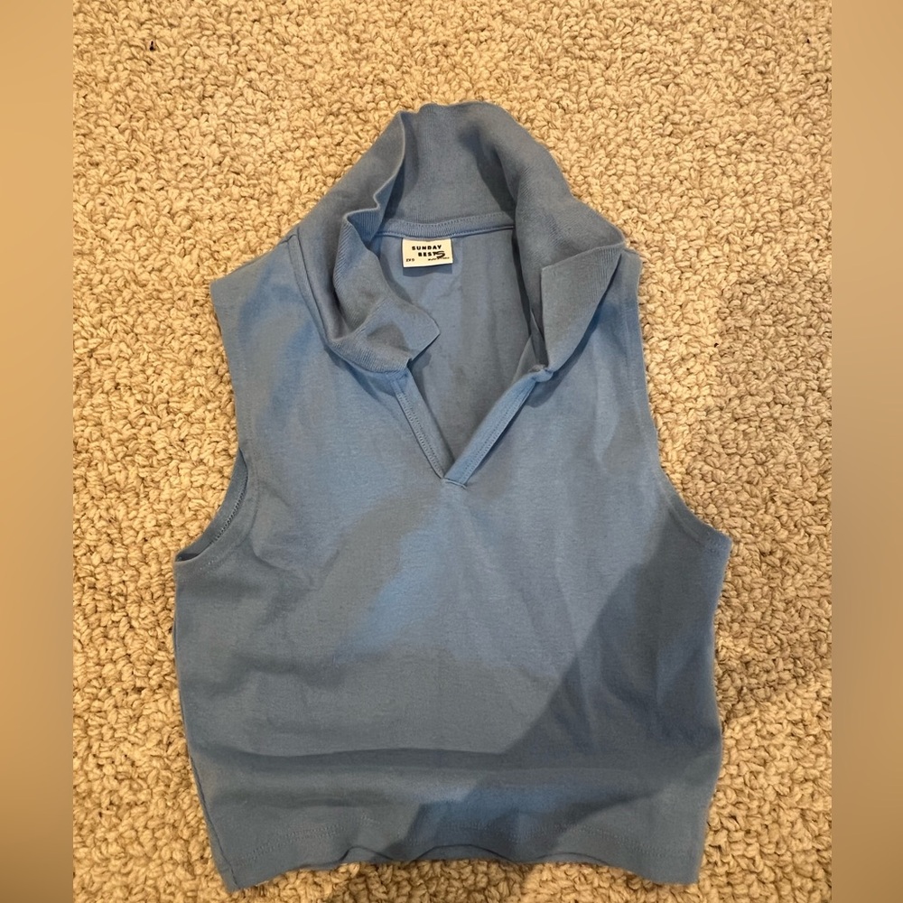 Summer best size 2XS tank in blue